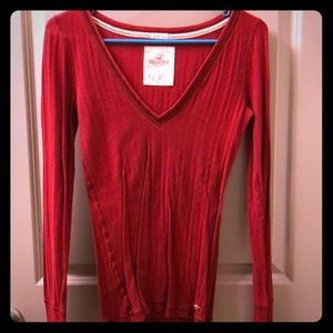 Red long sleeve